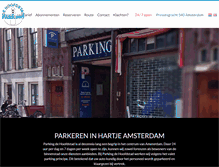 Tablet Screenshot of parkingdehoofdstad.nl